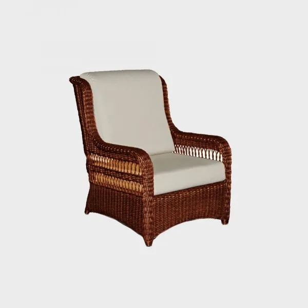woven rattan dining chair