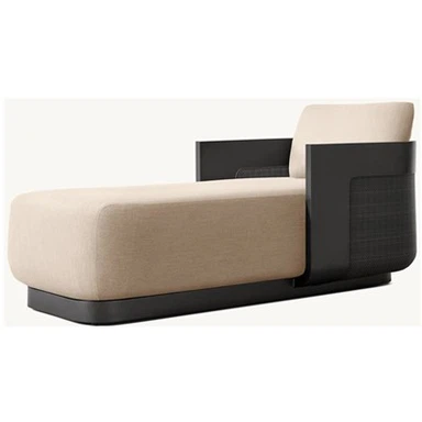 كل الأحوال الجوية راتان ألمنيوم سرير نهاري