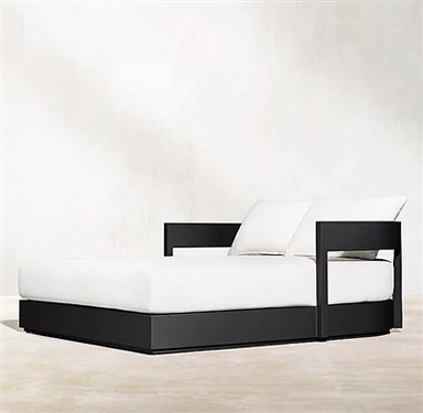 سرير نهار مزدوج الألومنيوم