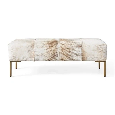 مقعد جلدي للسرير